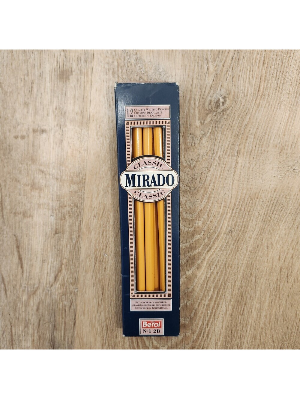 VTG 1993 Berol Mirado Classic No. 2 Pencil USA Non-Toxic 2B 174-1 NEW* 9 In Box